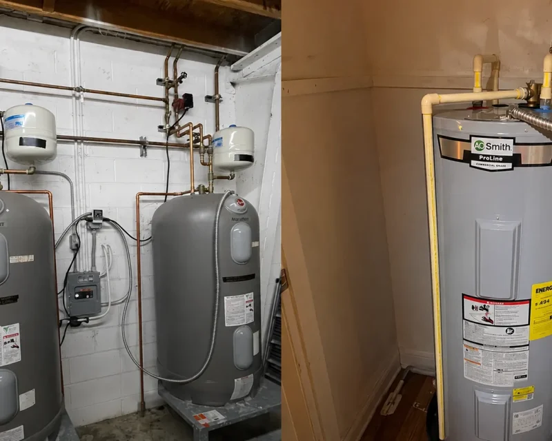 Water heater installation by The Clog Father Plumbing in New Port Richey
